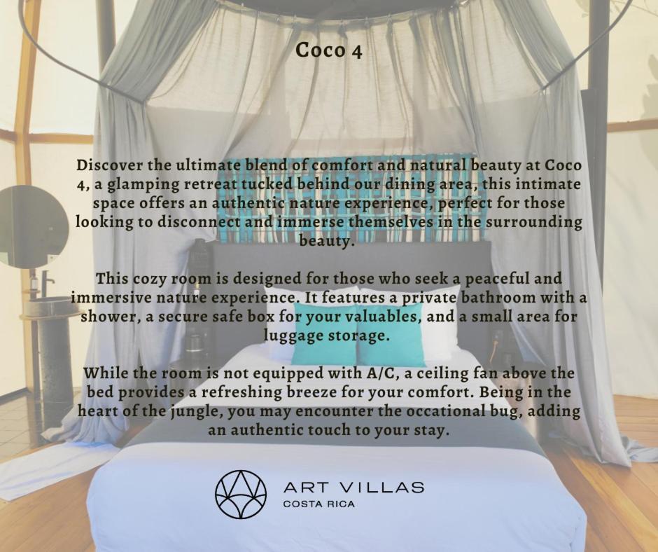 Art Villas Costa Rica, Villas & Glamping 우비타 외부 사진