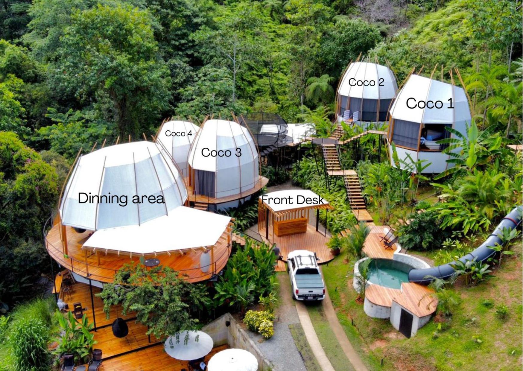 Art Villas Costa Rica, Villas & Glamping 우비타 외부 사진